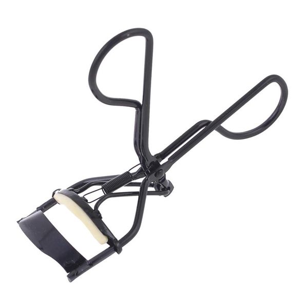 

cosmetic tool black handgrip curling lashes eyelash curler