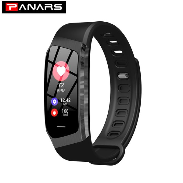 

panars smart watch women's sport watch heart rate monitor blood pressure fitness bracelet waterproof tracker for phones 5008, Slivery;brown