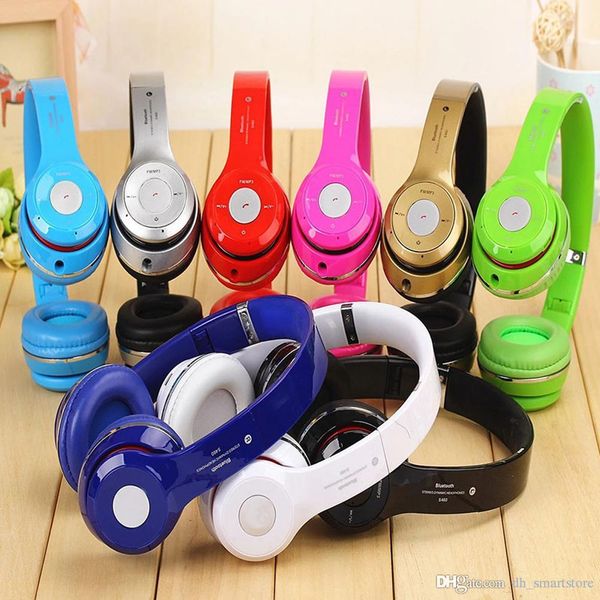 

good bluetooth wireless headsets s460 sport stereo head-mounted headphone headband earphone gaming with mic/fm/tf card for iphone samsung
