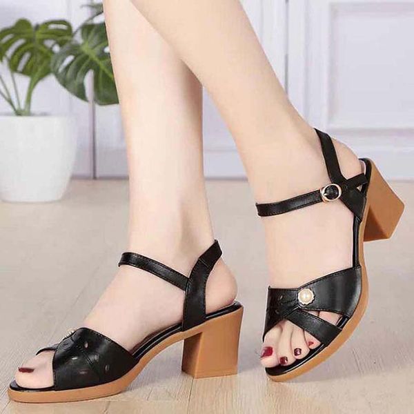 

women shoes sandals heels sandals slippers huaraches flip flops loafers shoe for slipper shoe02 pl116, Black