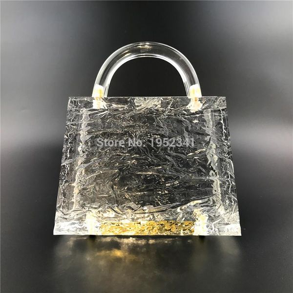 

oc4170 guangzhou occi acrylic manufacturer wholesale ladies acrylic bag clear