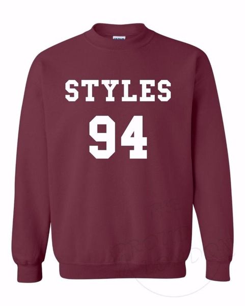 

styles 94 5sos boys rock band music fashion crewneck sweatshirt e040, Black