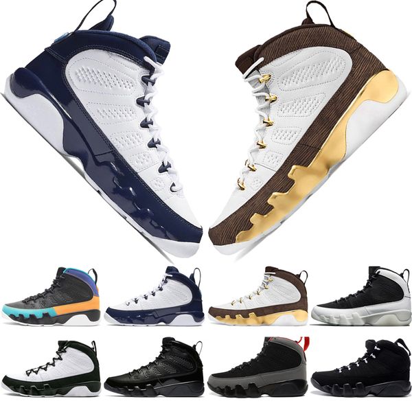 

High Quality 9 9s Dream It Do It UNC Mop Melo Mens Basketball Shoes LA OG Space Jam men Bred Anthracite sports sneakers designer size 40-47