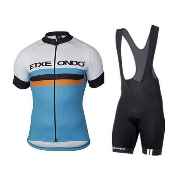 

summer brand etxe cycling jersey set ropa ciclismo quick -dry women cycling clothing bicycle wear shirt pro racing bike clothes, Black;blue
