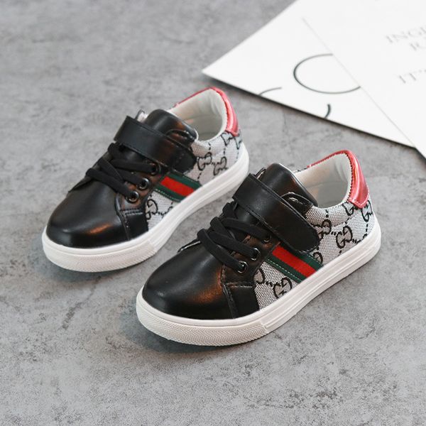 

2020 designer luxury hand shoes pink white dusty cactus outdoor toddler athletic sports boy & girl children sneakers, Black