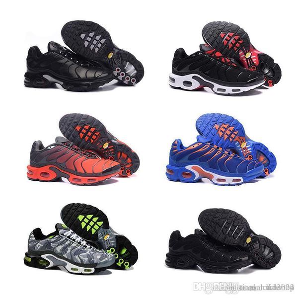 

i03 with box 2019 men's tn loafers comfortable breathable mesh plus design women's tn loafers size