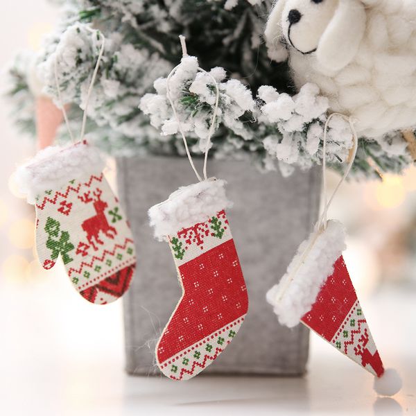 

christmas decoration christmas baubles lamb velvet tree decorations for home
