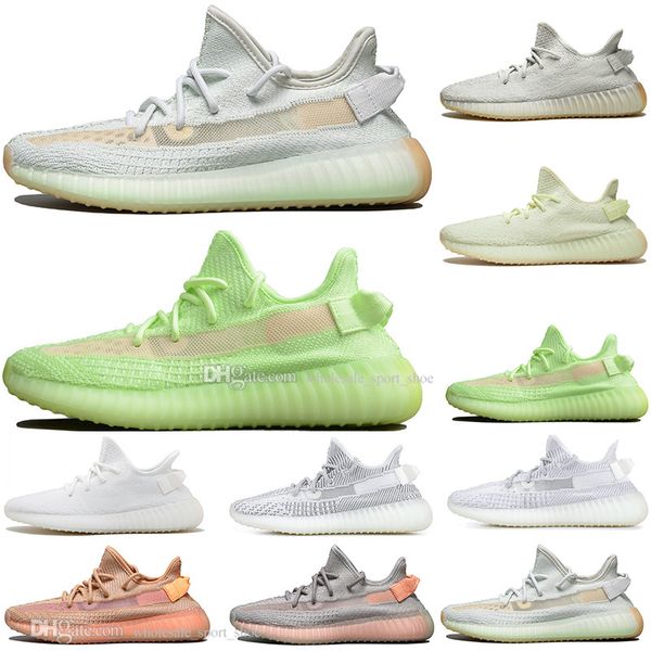 

Top Kanye West Clay V2 Static Reflective Rainbow discoloration Mens Running Shoes Hyperspace True Form Zebra Women Sports Designer Sneakers