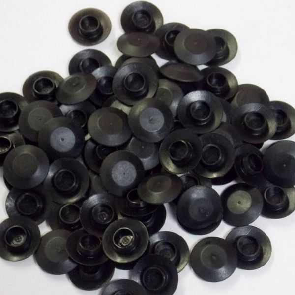 

100pcs car door rubber plug universal pvc mount black rubber body sheet metal hole plugs automobile car hole plug