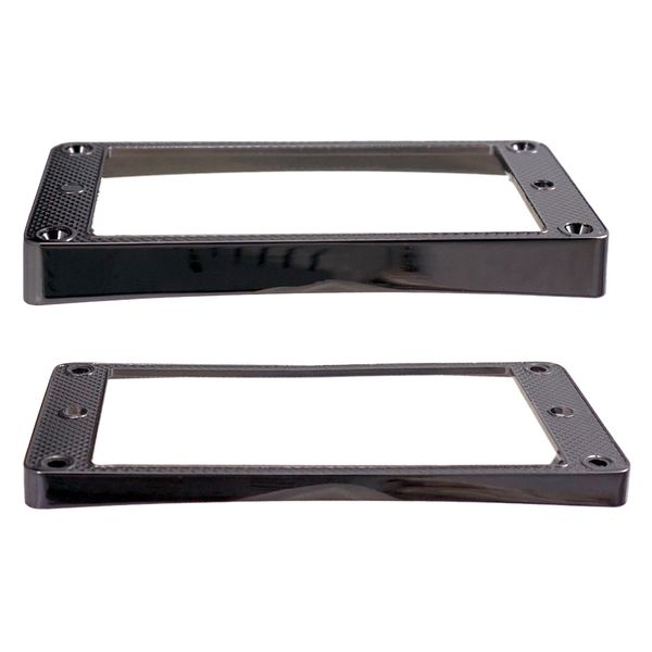 

flat neck bridge pickup frame mounting ring string guitar replacement black