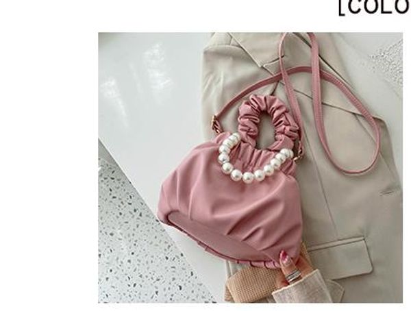 

Summer Small Fresh Bag Female Bag 2020 Newset Wave Portable Crossbody Bags Wild Ins Cloud Bucket Bag
