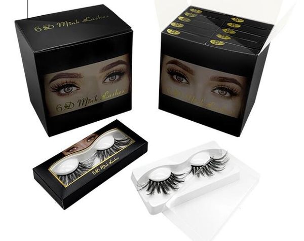 

6d mink eyelashes 25mm false eyelashes crisscross natural fake lashes length 25mm makeup 3d mink lashes extension eyelash beauty
