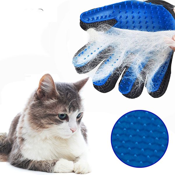 

pet dog hair brush comb glove for pet cleaning massage grooming supply glove for animal finger cleaning cat hair glove