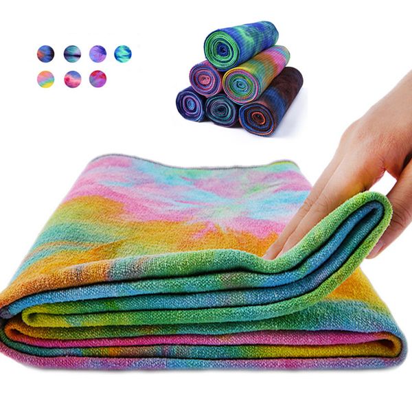 

yoga mat towel 183*63cm non slip sweat uptake fitness exercise blanket dance soft blanket pilates yoga towel mats cover