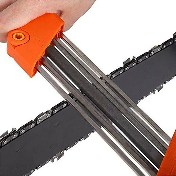 

2in1 chain sharpener chains grinding tool 4.0mm/4.8mm manual chainsaw sharpener fast sharpen grind fits