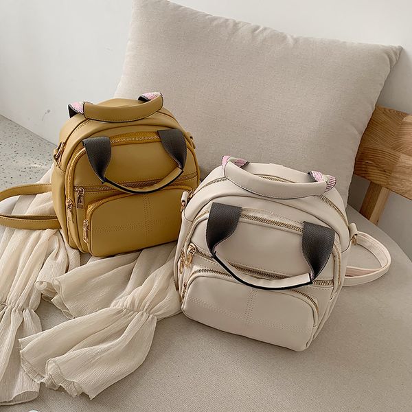 

2020 ladies fashion new backpack korean version of the wild backpack summer three-purpose leisure bag women