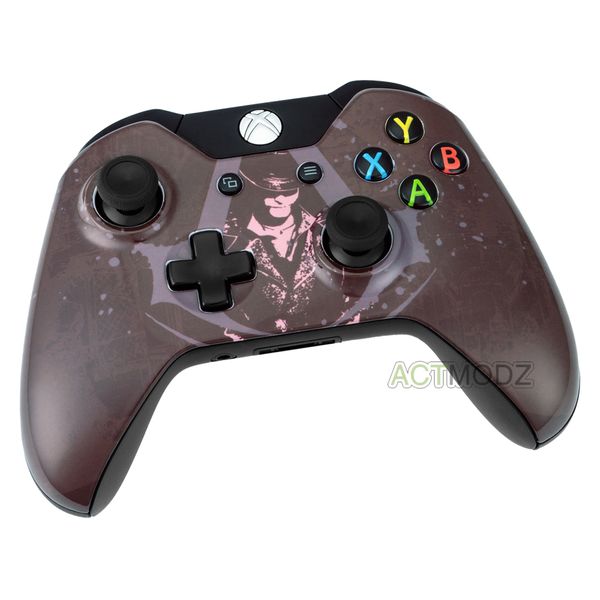 

front housing shell faceplate case cover for xbox one controller assassin