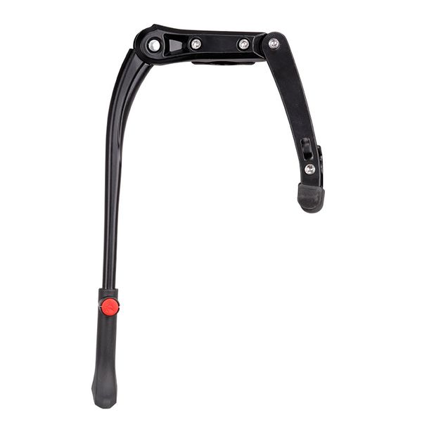

new adjustable aluminum alloy bike side kickstand cycling side stand bicycle supporter parking rack rod mountain bike parts