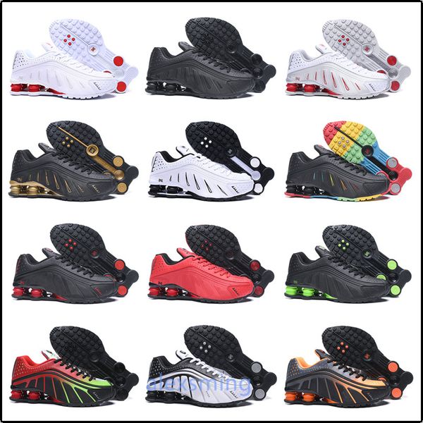 

nksr4a 2020 горячие продажи мужчины хорошее качество кроссовки air shox 4 deliver r4 301 deliver nz oz 809 спортивный дизайнер кроссовки siz