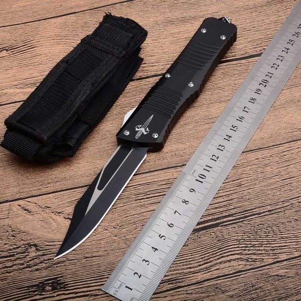 

High-end MT Combat Troo-don автоматический нож Hellhound Tanto Spear point VG10 твердость лезвия 62 тактические ножи edc