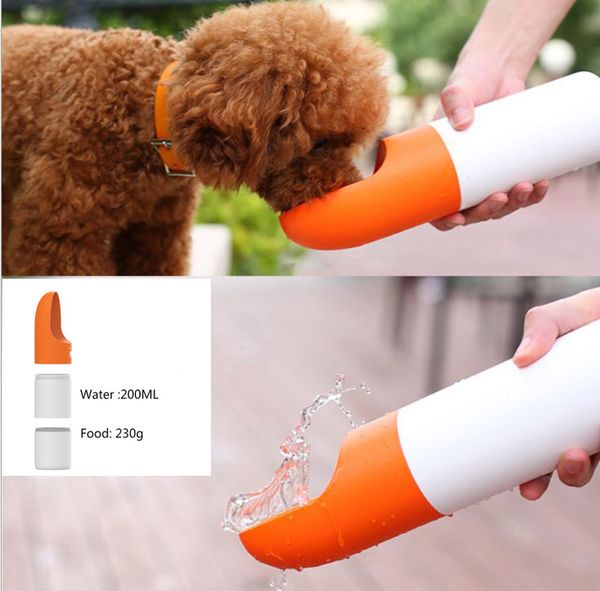Portable Pet Dog Water Bottle For Small Large Dogs Travel Puppy