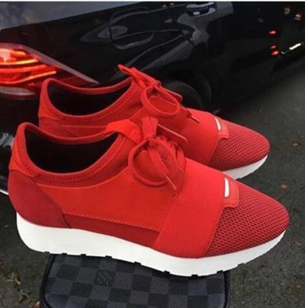 

бренд-дизайнер мужская женская обувь сетка air speed trainers arena кроссовки бегуны race basket star show triple s зашнуровать повседневная, Black