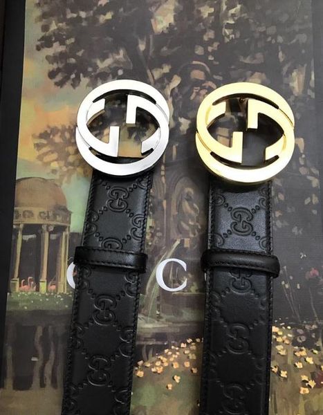 

2019 мода новый дизайнер вскользь мужские ремни из крокодиловой кожи леопарда автоматических ремней пряжки ремня отдыха для мужчин, Black;brown