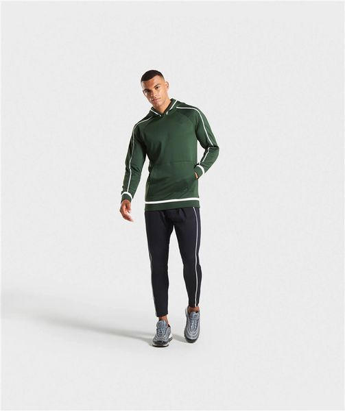 

mens casual designer 2pcs tracksuits customized fashion pullover loose hoodies long sleeve solid color tracksuits, Gray