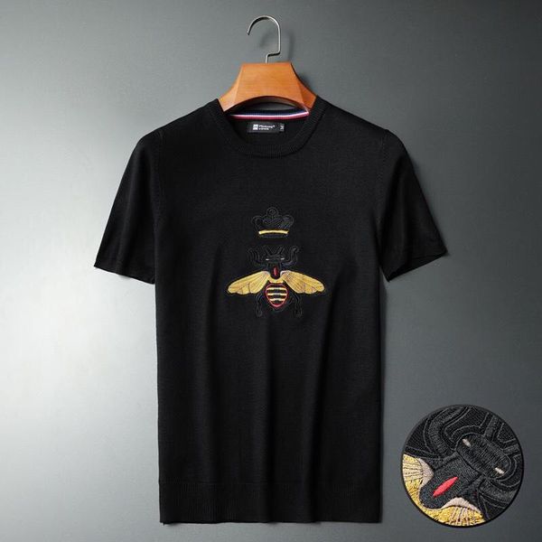 

wd10242 модные мужские свитера 2019 взлетно-посадочная полоса европейский дизайн партия стиль мужская одежда, White;black