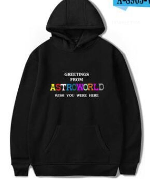 

трэвисскоттс astroworld толстовки письма жаль, что вы не были здесь мужские толстовки с капюшоном пуловеры, Black