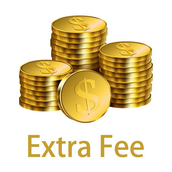 

extra fee for price difference or shipping cost no10