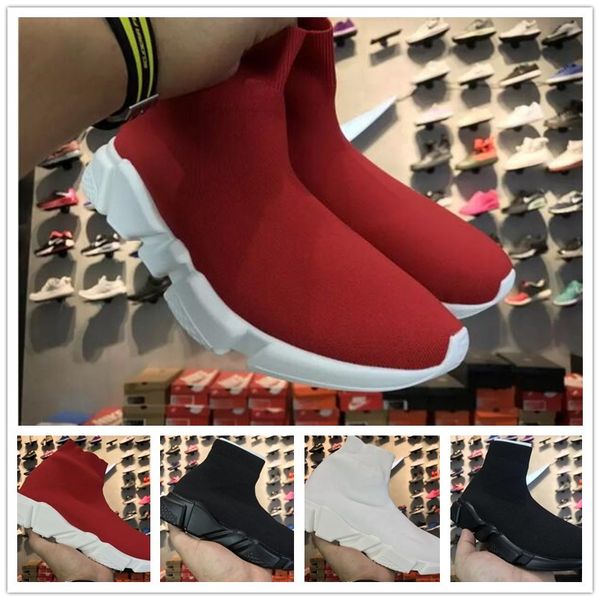 

Высокое Качество Скорость Бегун Роскошные Носки Обувь Для Мужчин Женщины Париж О