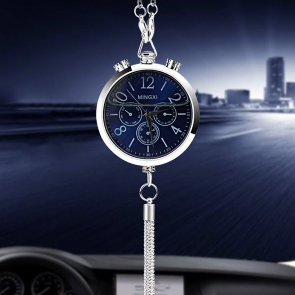 

clock design car perfume car interior mirror pendant air humidifier humidifier automobile accessories