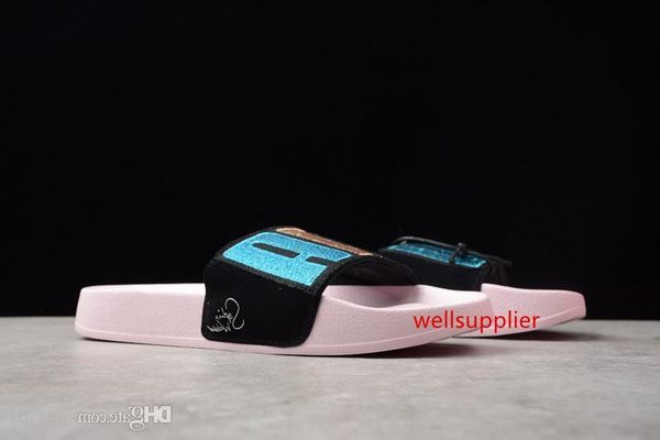 

2019 new women popcat swan slipper leadcat suede rihanna fenty designer fashion color slide slippers ladies indoor sandals