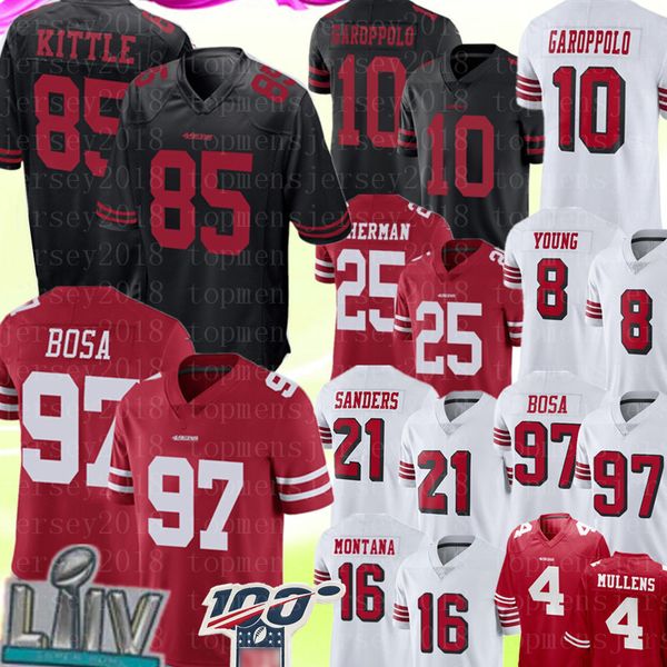 black red 49ers jersey