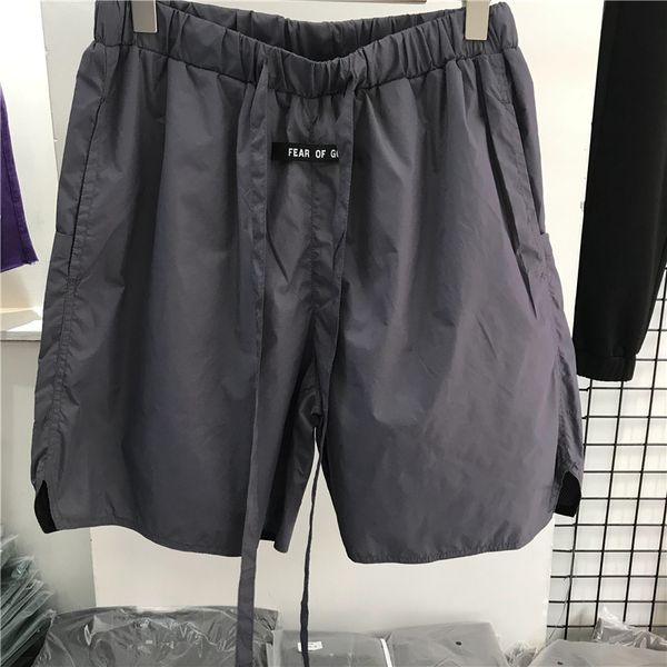 

fog 2 colors fashion designer brand cargo shorts pants essentials hiphop streetwear men pocket casual shorts high streetwear clothing, White;black