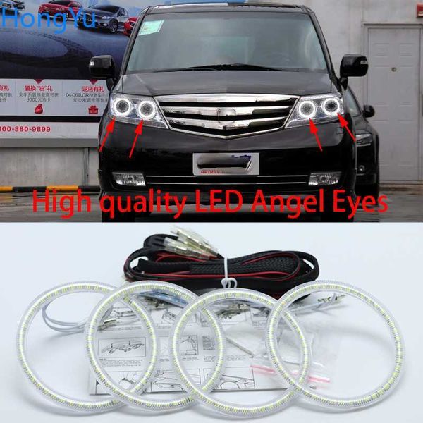 

for elysion prestige 2004 - 2013 super bright white color 3528 smd led angel eyes kit daytime running light drl