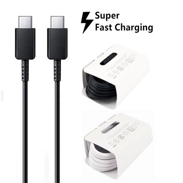 

1m 3ft fast charging type c to type c cable for samsung galaxy s8 s9 s10 note 10 lg