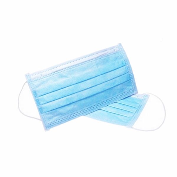 

dhl ship 50 1pcs 3 layers face mask dustprooffacial er masks set dust blue for outdoor home use office 5m5n