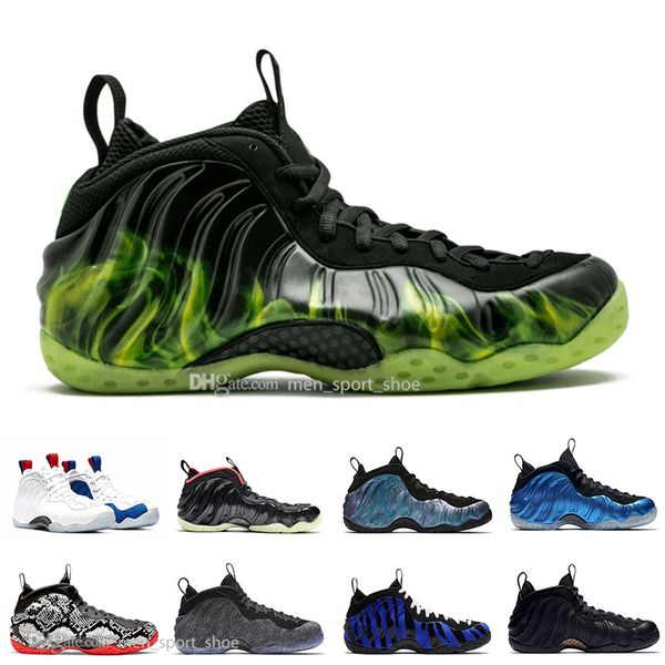 

purple camo knicks penny hardaway men basketball shoes foam one memphis tigers tech fleece camo snakeskin mens trainers sports sneakers 7-13