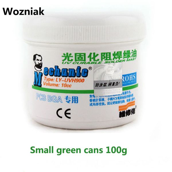 

wozniak uv curing solder mask oil 10cc for bga pcb circuit board insulation protection soldering repair paste