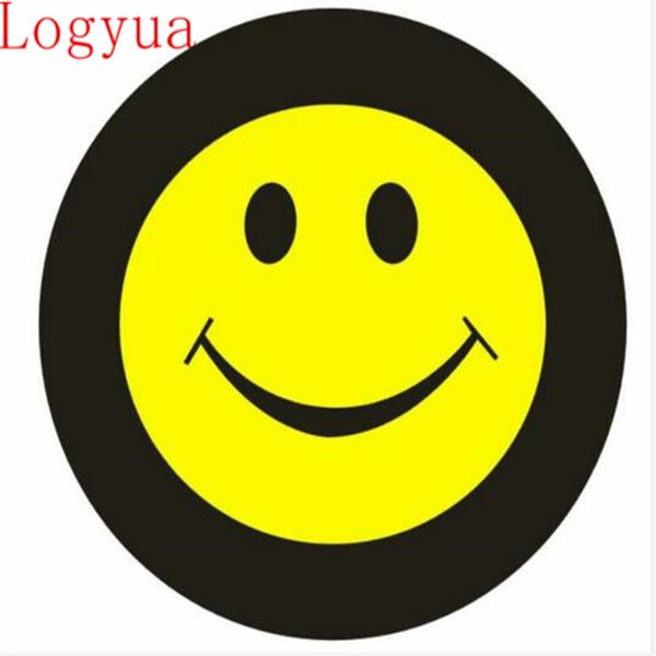 

1pcs car black 14", 15",16" ,17''inch smile logo pvc pu spare tire tyre wheel valve covers for cars accessories