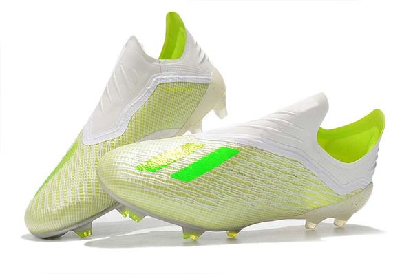 

boutique 2019 x 19+ fg football boots skeletalweave x tango 18+ tf/fg men soccer shoes indoor/outdoor white yellow gold soccer shoes
