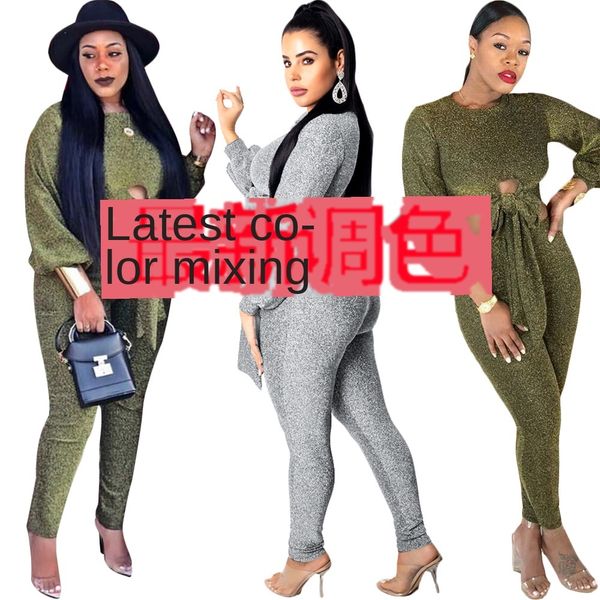 

womens designer two-piece short casual suit35ep, White