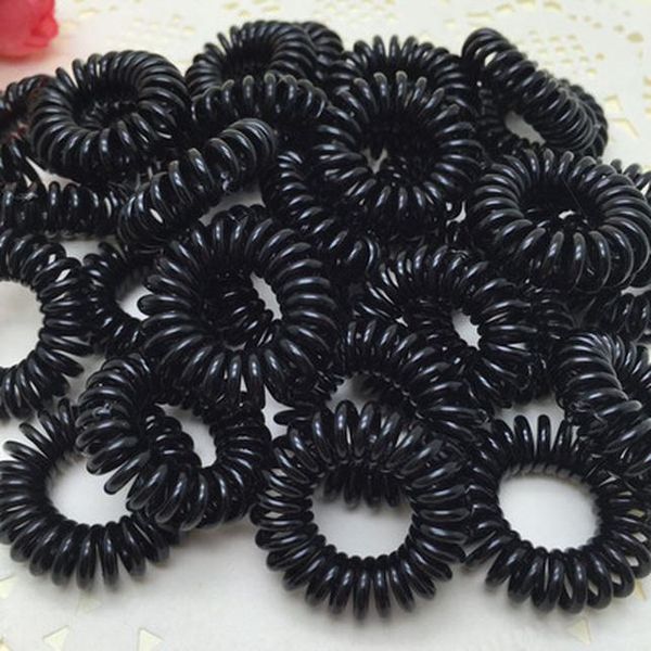 

dust grey hair bands to prevent breakage elastics hair band assorted colors girl bebe kids piccole fasce per capelli elastiche nere lkp, Black;brown
