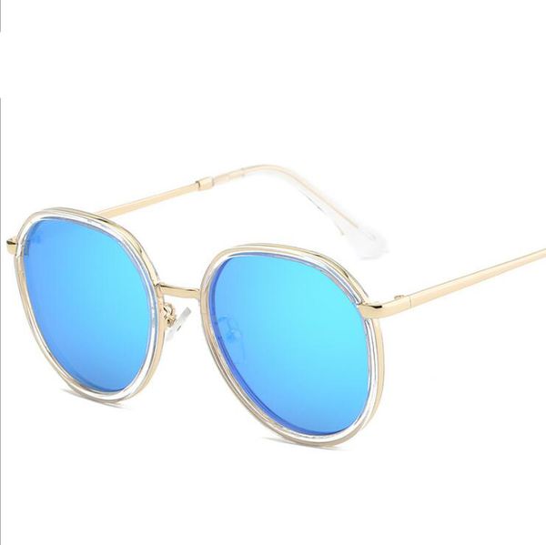 

YJN012 Newest Pretty Oval Shape Sunglasses Brand Designer Lovely Multicolor Hot Fashion Sun Glasses Women Men Eyewear
