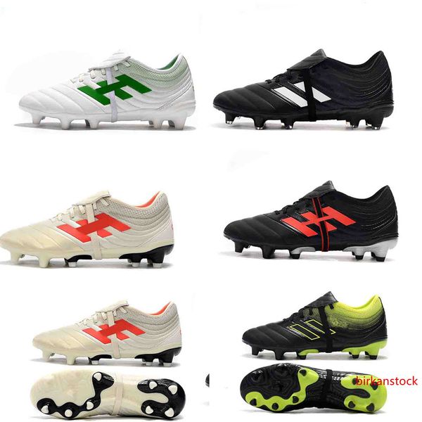 

mens copa mundial leather fg soccer shoes 70y fg soccer cleats 2019 world cup football boots black white orange copa futbol shoes