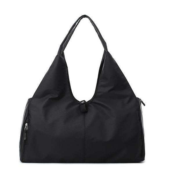

outdoor sports handbag fitness bag compartment sports swimming travel night duffel bag-black