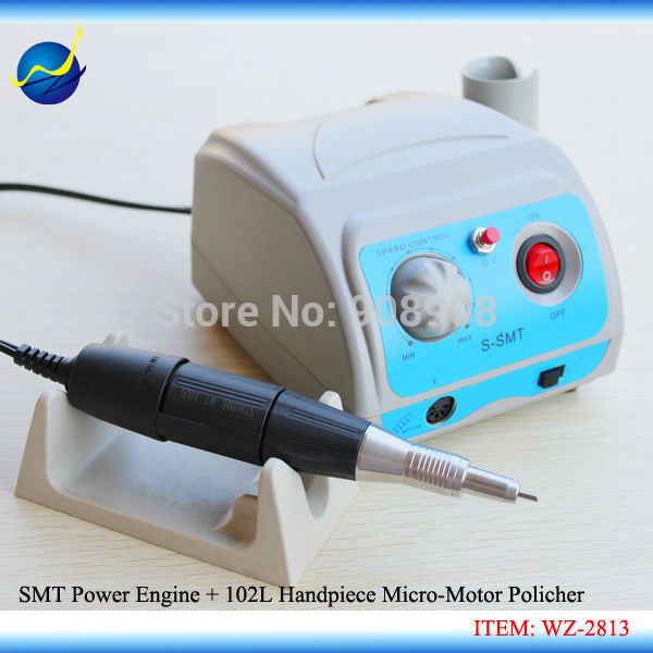 

new 110v/220v dental lab, hobby, gems s-smt micromotor micro motor + 35k r/m handpiece polisher for carving, grinding, polishing