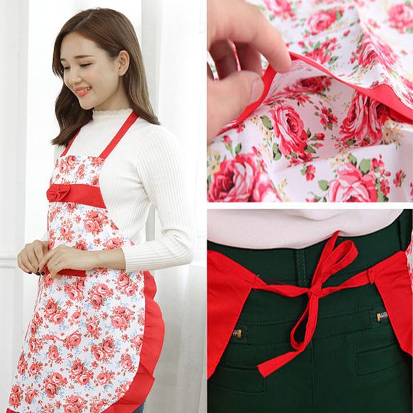 

selling kitchen apron home kitchen cooking baking chef waterproof oil zebra aprons lace pocket bib for housewives